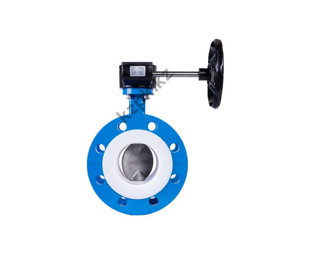 Футерованный фланцевый затвор MV UBT2 для применения на агрессивных средах